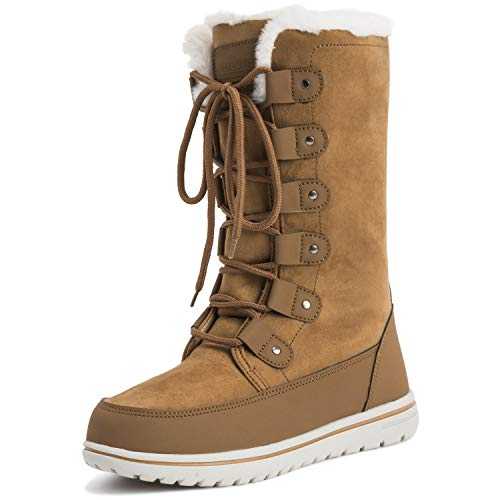 Womens Thermal Warm Winter Snow Rain Waterproof Knee High Boots