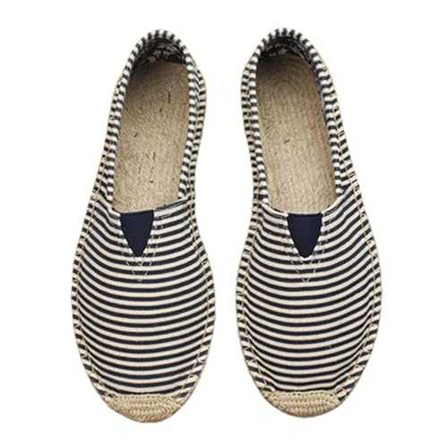 Mens Moccasin Slipper UK Men's Canvas Slip On Moccasin Shoe Business Moccasins Dress Driving Slippers Shoes espadrilles Wide Fit Moccasin Shoe Mens Loafers Shoes