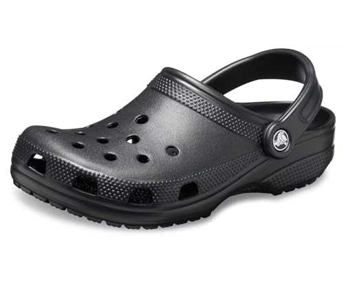 Unisex Classic Clogs Clogs, Black,3 UK Men/ 4 UK Women