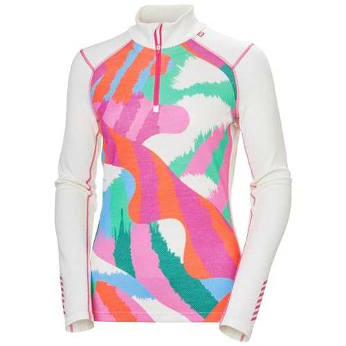Helly Hansen Women's W LIFA Merino Midw Gra 1/2 Zip Baselayer Jacket (Pack of 1)
