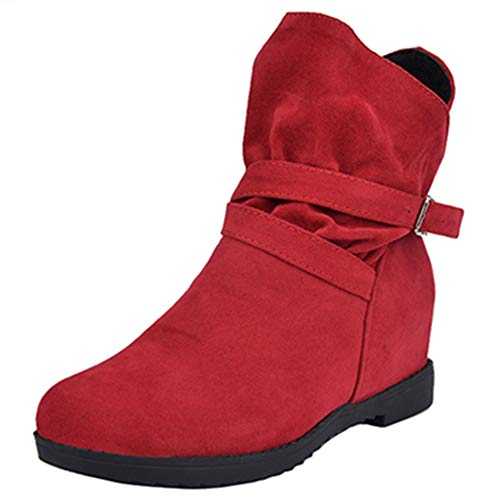 Cocey Women Ankle Wedge Boots