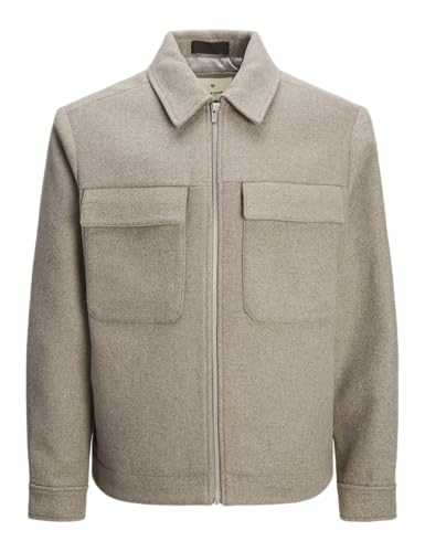 JACK & JONES Men's Jprblurussel Wool Blend Jacket Sn