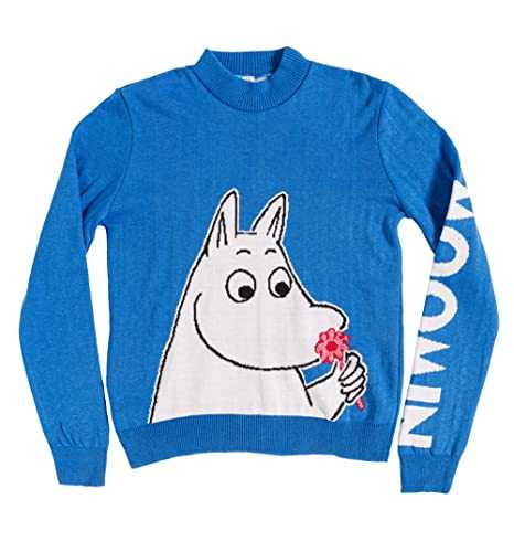 TruffleShuffle Moomin Knitted Blue Jumper