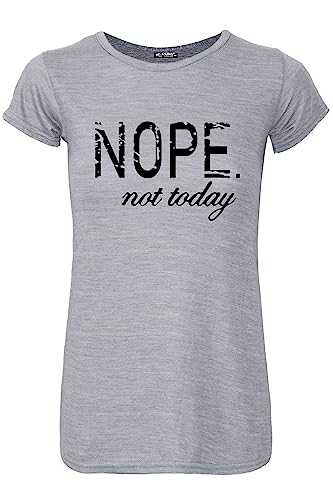 Fashion Star Women Round Neck Summer Slogan Print Cap Sleeve Basic T Shirt Casual Top