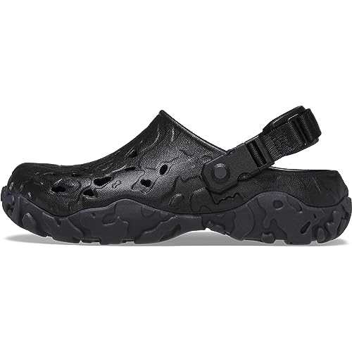 Unisex-Adult All-Terrain Atlas Clog, Black/Black, 4 UK Men / 5 UK Women