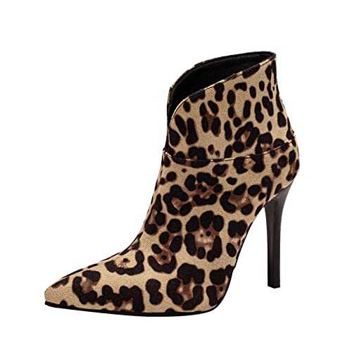 Cowboy Boots Women's Autumn Classic Mini Ankle Boots Small Heel Classic Women Boots Outdoor Winter Boots with Zip Women's Boots Autumn