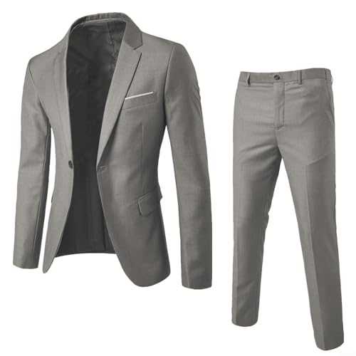 Polished Mens Slim Fit Suit Ensemble with Jacket and Trouser Combination for Special Events