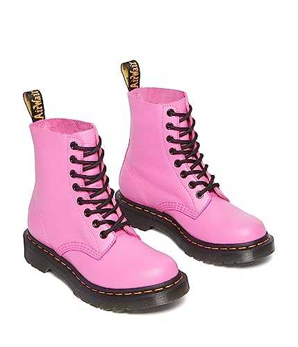 1460 Pascal Thrift Virgina 8 Eye Vintage B Ankle Boots (Pink, UK 7)