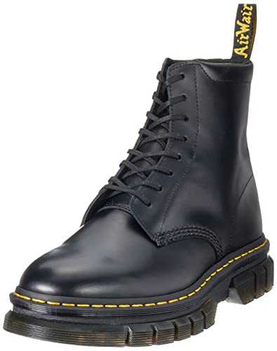 Men's Rikard Amphibians, Black Polished Smooth, 9 UK