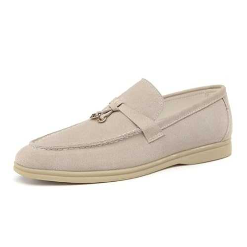 Men's Penny Loafers Shoes Suede Leather Dress Loafers Daily Shoes for Party Wedding Prom