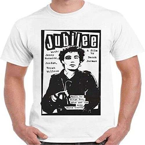 Adam and The Ants Jubilee 70S Cult Film Retro T Shirt White