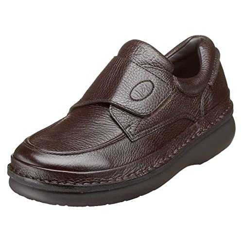 Propét Men's M5015 Scandia Strap Slip-On, Brown