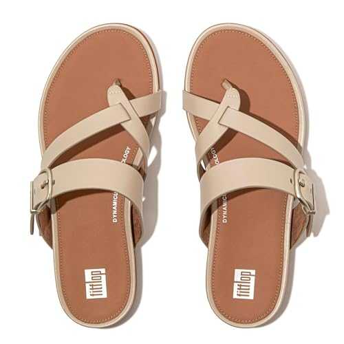 Womens Gracie Buckle Toe Post Sandals