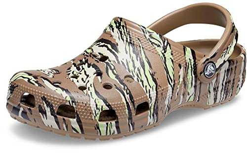 Unisex's Zuecos Clásicos De Camuflaje Militar | Zapatos Sin Cordones Clog