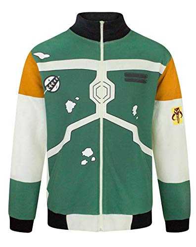 Star Wars Mens Boba Fett Costume Bomber Jacket