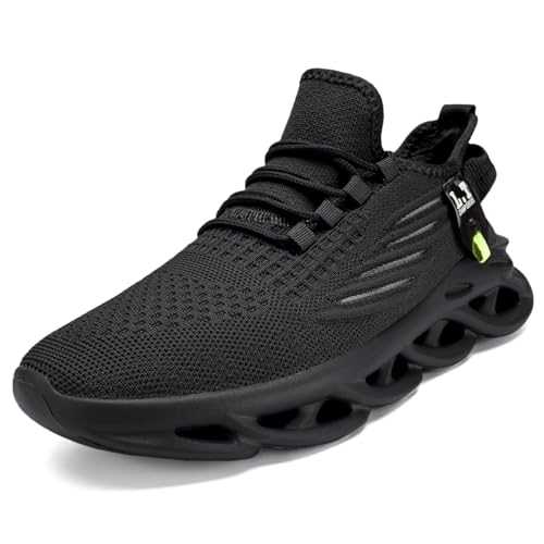 VGPSFN Mens Trainers Running Shoes Non Slip Gym Athletic Fitness Shoes Walking Trainers Ligthweight Comfortable Training Outdoor Sneakers