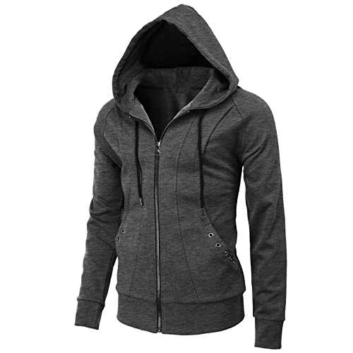 PAIDAXING Men Wool Winter Coat Mens Fashion Casual Autumn Winter Sweater Solid Color Zipper Turtleneck Thickened Sweater Knit Sweater Jacket Double Breasted Wool Blend Coat