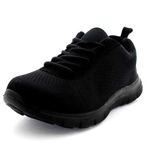 Get Fit Mens Mesh Running Trainers Athletic Walking Gym Shoes Sport Run