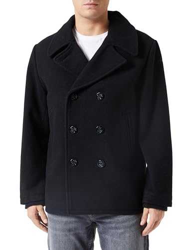 Schott NYC Men's Seacoat Pea Coat