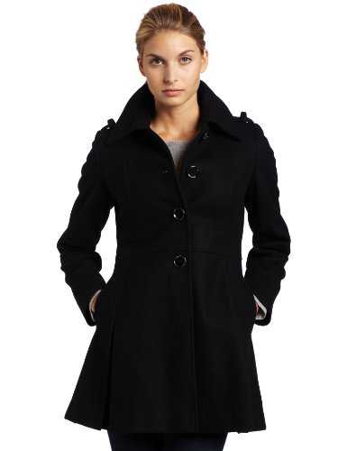 VIA SPIGA Womens Wool Coat
