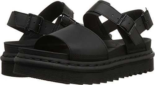 Dr. Martens Women's Voss Sling Back Sandals, Black (Black Hydro Leather 001), 9 UK