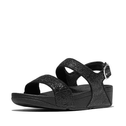 Women's Lulu Crinkled-Shimmer Back-Strap Sandals