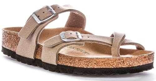 Mayari Men's Toe Loop Strap Ecru Sandal Sandals