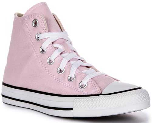 Unisex Chuck Taylor All Star Hi Sneakers, Pink, 7 UK