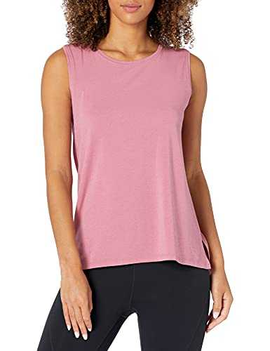 Amazon Essentials Women's Soft Cotton Relaxed-Fit Yoga Tank (Available in Plus Size) (Previously Core 10)