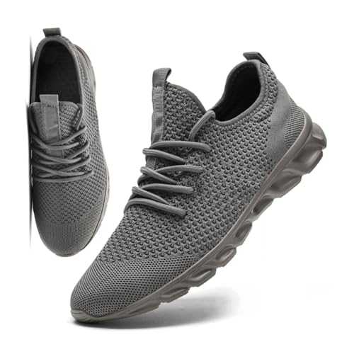 Men's Road Running Shoes Running Shoes Trainers Casual Sports Shoes Trail Running Fitness Shoes for Outdoor Jogging Gym Tennis Walking Shoes Fashion