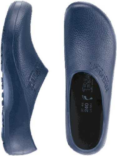Unisex Profi Birki Clogs, Blue, 12 UK