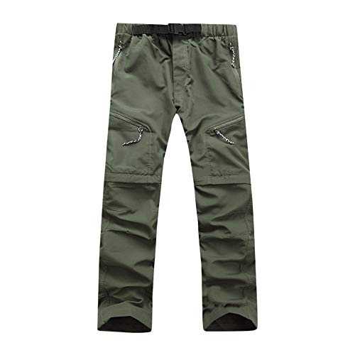 Capri Trousers for Men UK Mens Trousers Work Pants Elastic Waist Trouser Combat Cotton Chino Pants Tracksuit Bottoms Men Zip Pockets Fleece Straight Leg Flat Front Pockets Waist Size 30 Inch