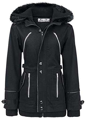 Poizen Industries Chase Coat Women Winter Jacket Black