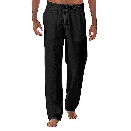 and Men's and Style Cotton Summer Trousers Fashionable Men's Pants Parachute Pants for Men Brown Baggy Trousers Mens Mens Camo Cargo Work Trousers