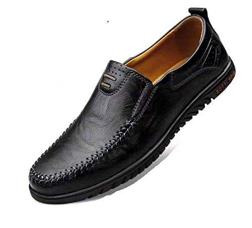 Genuine Leather Men Shoes Luxury Brand 2020