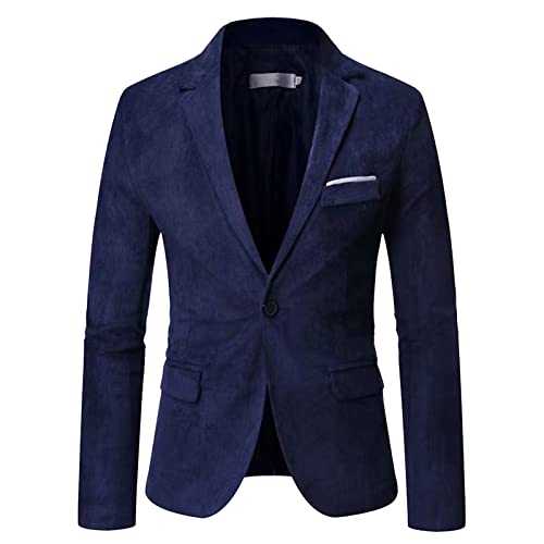 Sakko Men's Jacket Sport Modern Slim Fit Casual Summer Jacket Lightweight Regular Fit Work Wedding Leisure Jacket