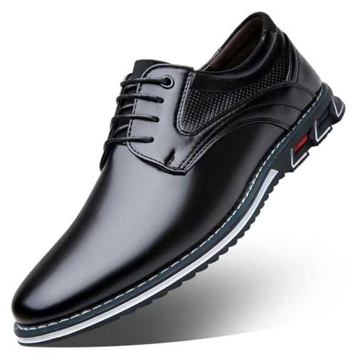 ZHNSHM Men's Loafers Comfortable Soft Oxford Shoes Arched Support Working Shoes for Formal Occasions Outdoor Shoes