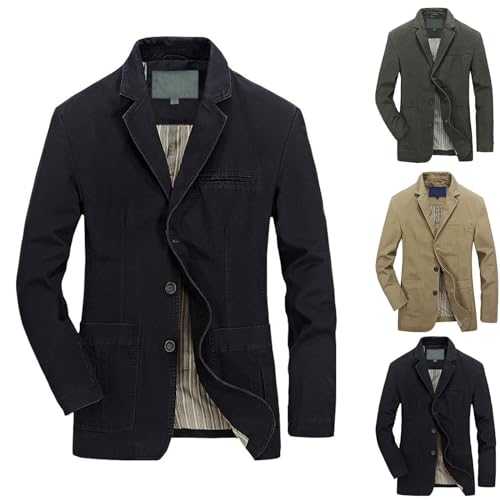 Mens Single Breasted Blazer Mens Suit Jacket Regular Fit Lightweight Outdoor Jacket For Formal And Casual Occasions Casual Daily Coats Long Sleeve Sport Outwear Slim Fit Business Coats