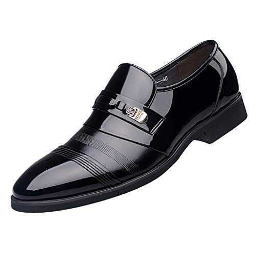Dress Shoes Mens Loafers Driving Leather Oxford Shoes Retro Handsome Suit Shoes Classic Fashion Business Office Shoes Elegant Formal Wedding Shoes Comfortable Commuter Office Walking Shoes