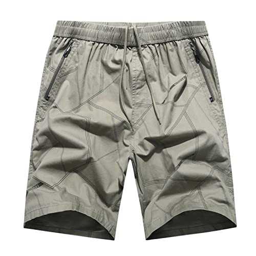 NOAGENJT Mens New Summer Outdoors Casual Loose Plus Size Patchwork Overalls Shorts Pants Big House Mens Gym Shorts with Pockets Cycling Shorts with Pockets Women Purple