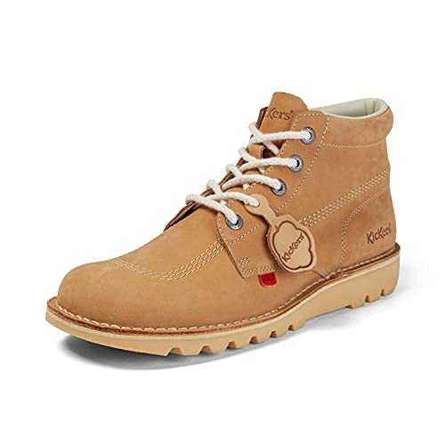 Kickers Youth Unisex Kick Hi Classic Ankle Boots | Extra Comfortable | Added Durability | Premium Quality