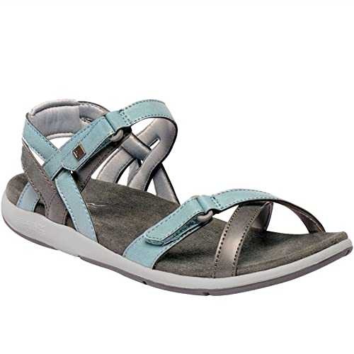 Regatta Lady Santa Cruz, Womens Ankle Strap Sandals, Blue (Stonebl/Ltst), 7 (41 EU)