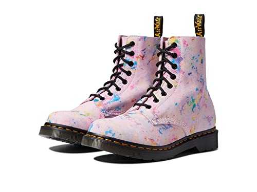 1460 Pascal Black Tutti Frutti Ankle Boots/Boots Women Black/Multicolour Mid Boots Shoes