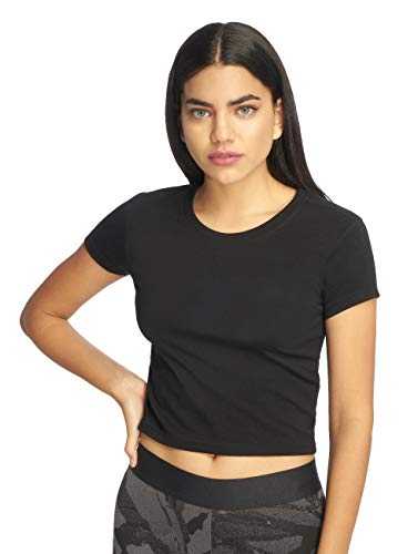 Urban Classics Women's Ladies Stretch Jersey Cropped Tee T-Shirt