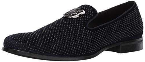 Stacy Adams Men's Swagger Studded Ornament Slip-on Driving Style Loafer