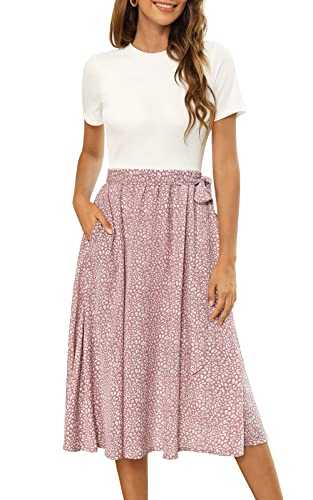 Zattcas Women's Summer Work Dress Modern/Fitted