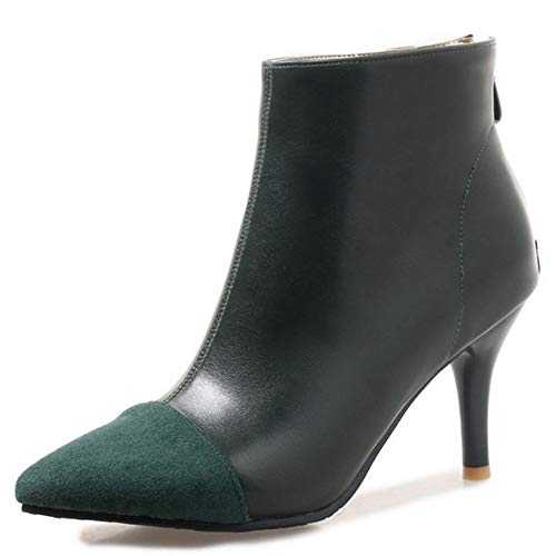 SJJH Women Fashion Ankle Stiletto Boots