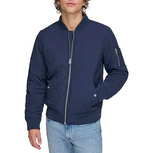 Levi's Men's Diamond Quilted Bomber Jacket