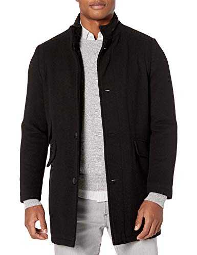 KENNETH COLE Men's Water Resistant Wool Jacket Coat
