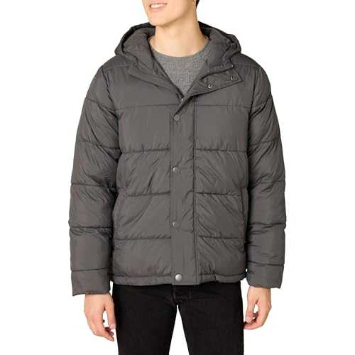 Amazon Essentials Men's Heavyweight Hooded Puffer Coat